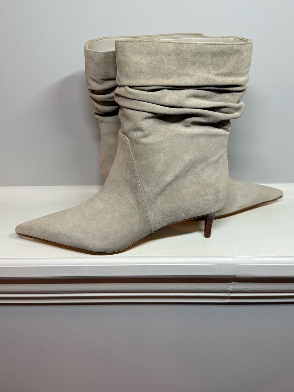 Michael Kors suede boots